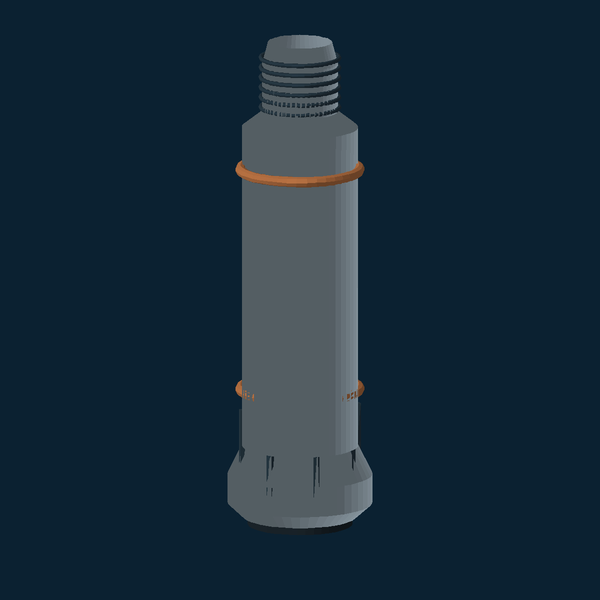 Illustrative Overshot recovery tool model