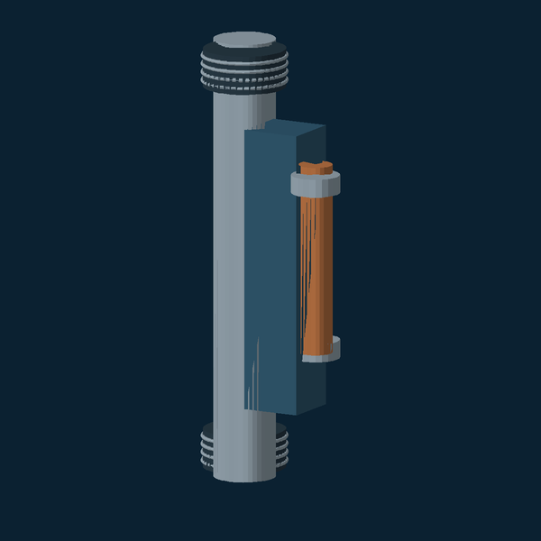 Illustrative Gas-lift mandrel concept model