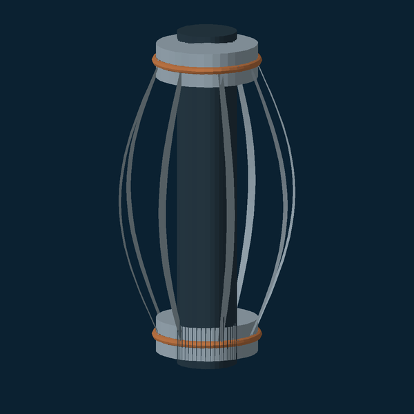 Illustrative Bow-spring centralizer model